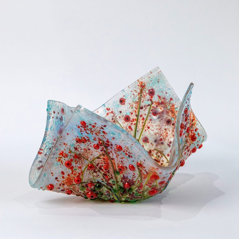 Draped Poppy Flower Meadow T-Light