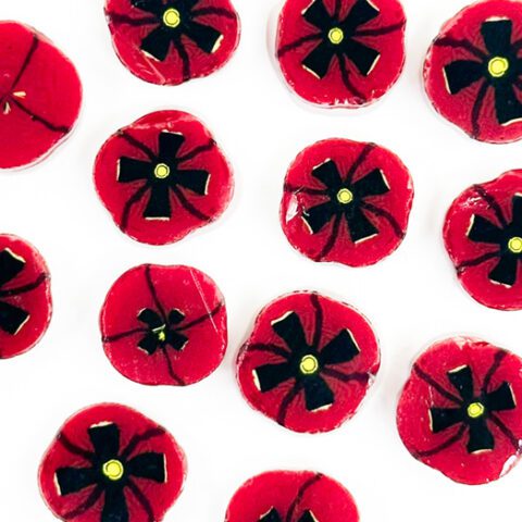 XL Murrine - Red Poppy - 96COE