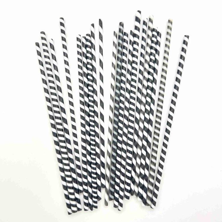 Cane - Hippy Twisty - Charcoal Grey and French Vanilla - 90COE