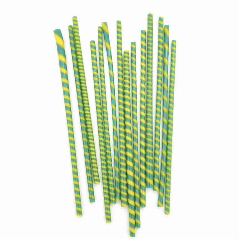 Cane - Hippy Twisty - Marigold and Teal - 90COE