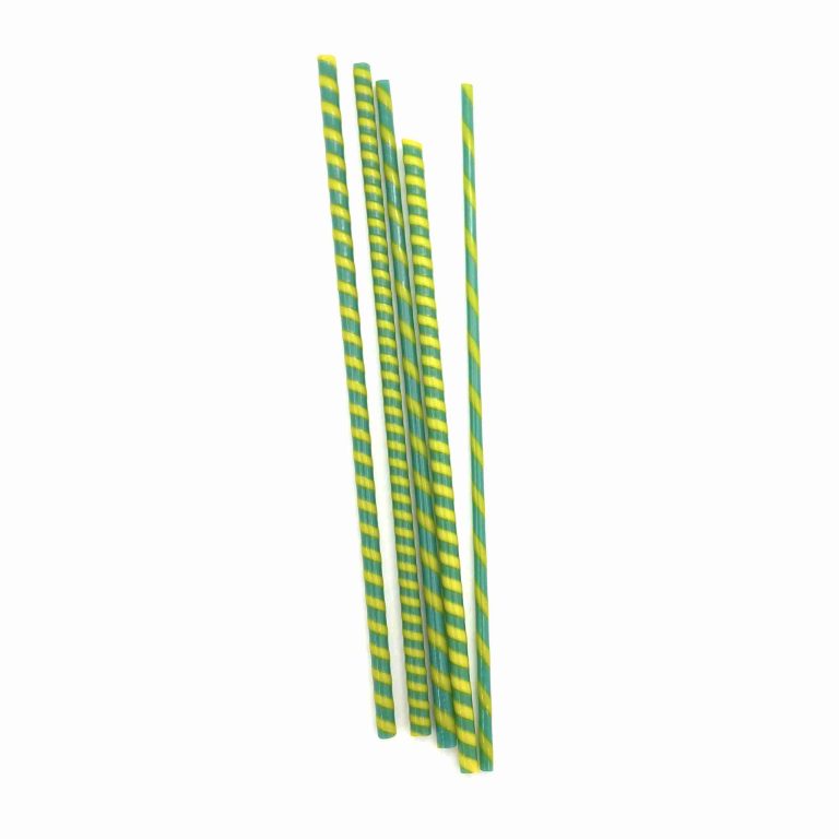 Cane - Hippy Twisty - Marigold and Teal - 90COE