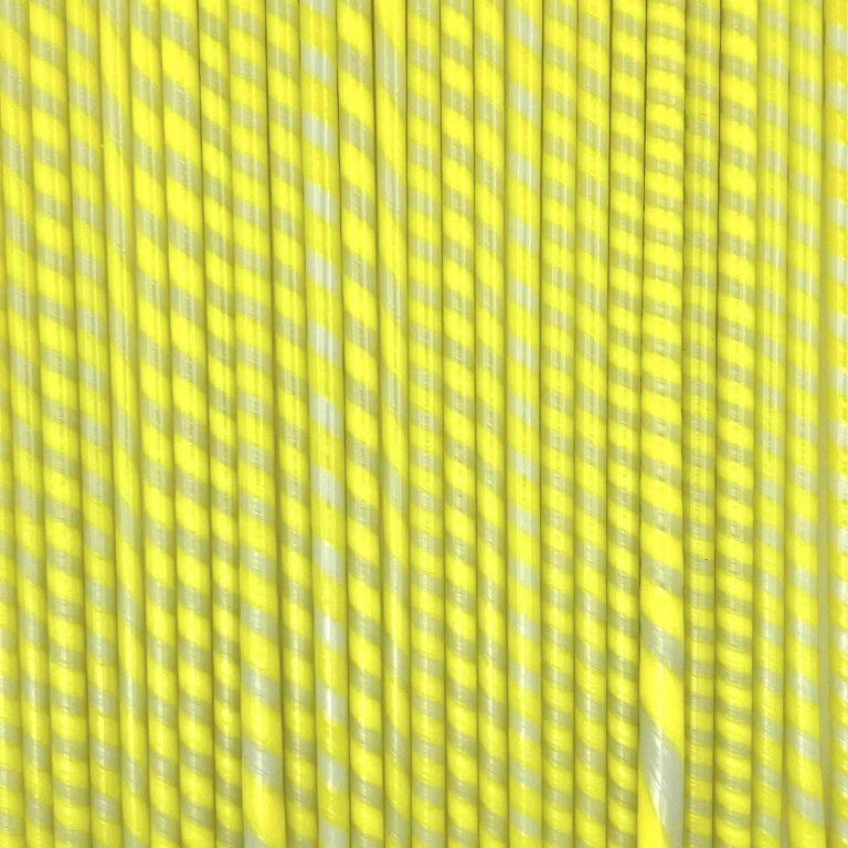 Cane - Hippy Twisty - Neo-Lavander and Canary Yellow - 90COE