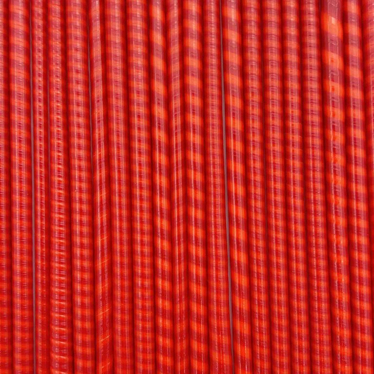 Cane - Hippy Twisty - Red and Orange - 90COE
