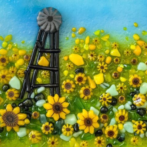 Murrine - Mixed Size - Sunflower with Windmill - 90COE