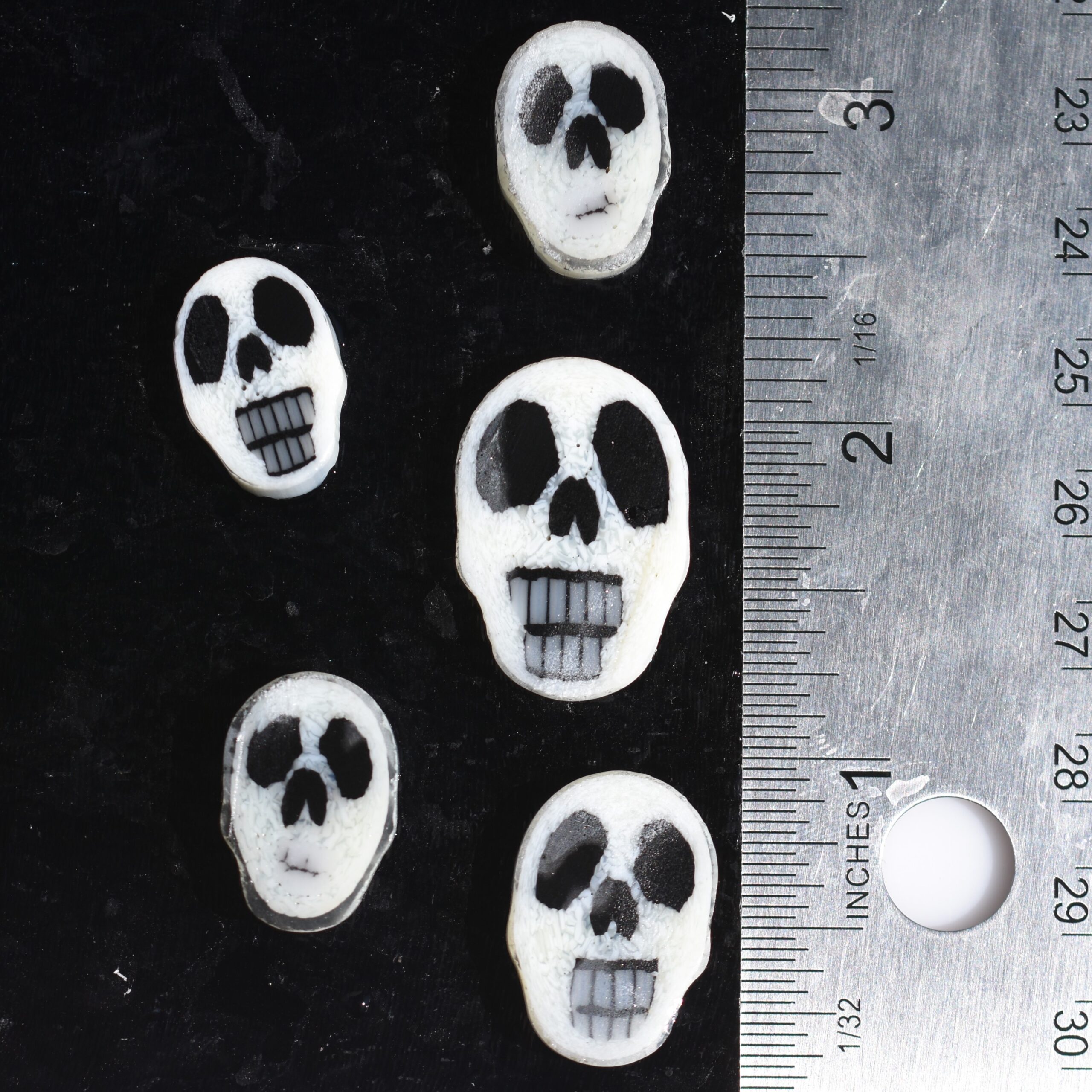XL Murrine - Skulls - 90COE