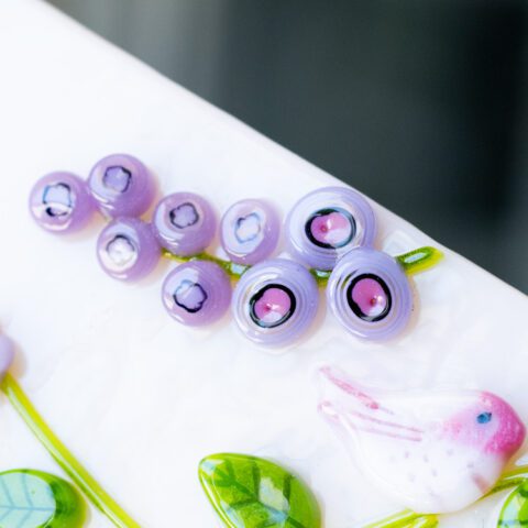 Murrine - Circles - Violet - 90COE