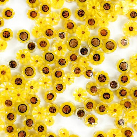 Murrine - Flowers - Mini Sunflowers - 90COE