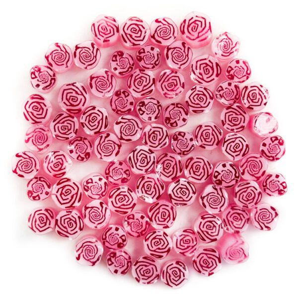 Murrine - Flowers - Pink Roses - 90COE - Image 2