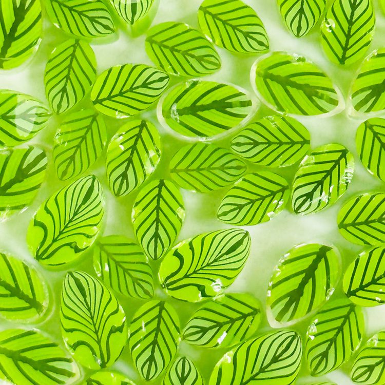 Murrine - Leaves - Spring Leaves - 90COE