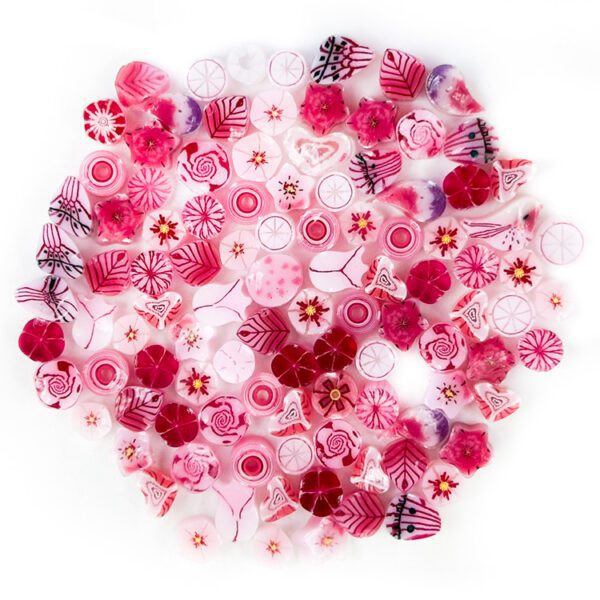 Murrine - Pink - Mix - 90COE