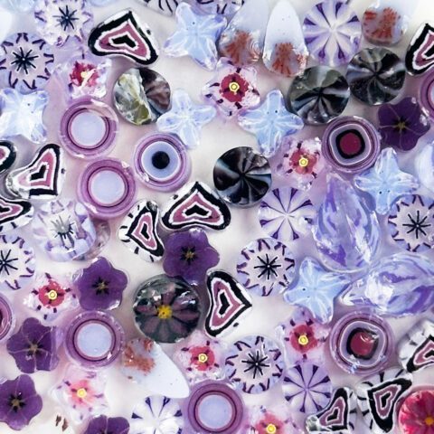 Murrine - Violet - Mix - 90COE