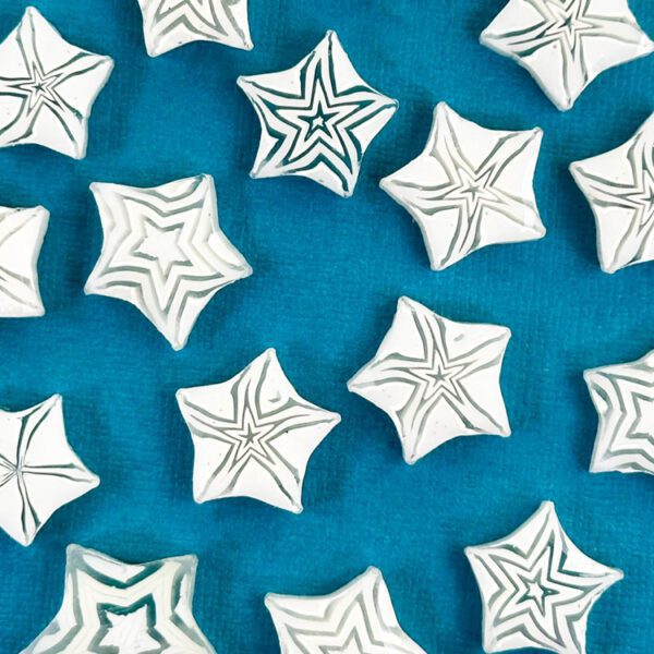 XL Murrine - White Stars - 90COE