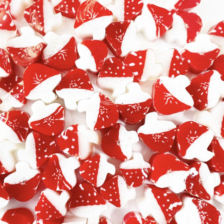 Murrine - Red Mushrooms - 90COE