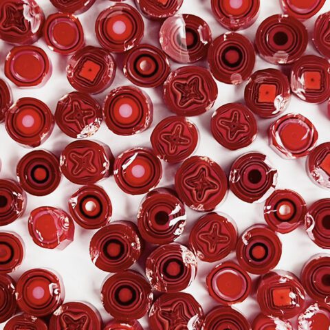 Murrine - Basic - Red - 90COE