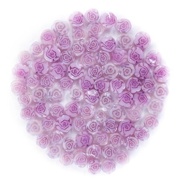 Murrine - Flowers - Pink Rose - 96COE
