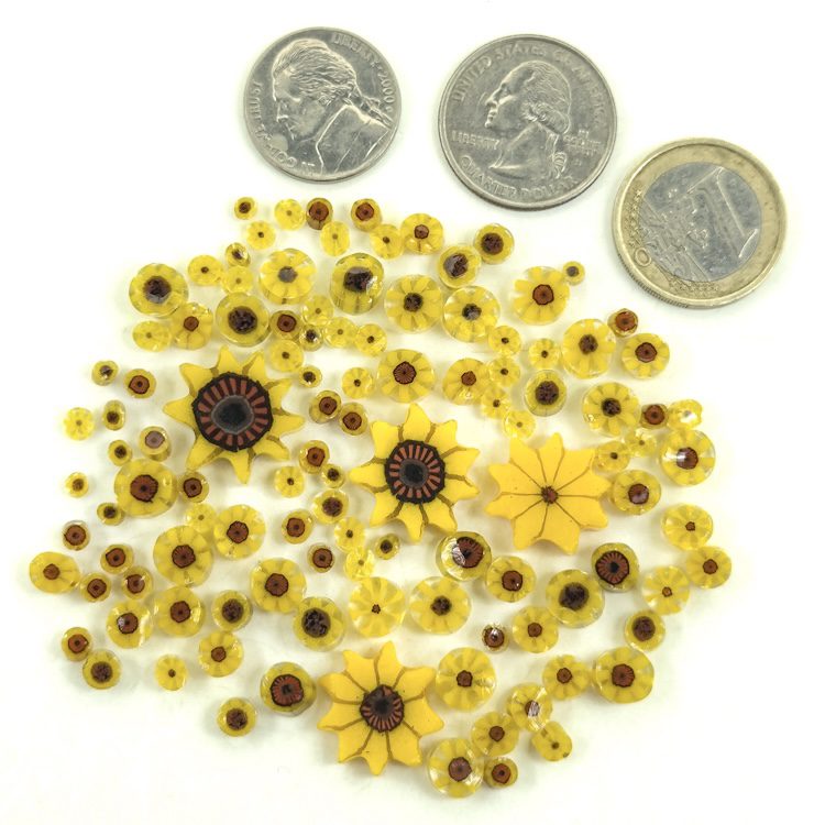 Murrine - Mixed Size - Sunflower - 96COE - Image 3
