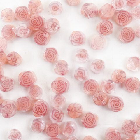 Murrine – Flowers – Pink Rose – 96COE