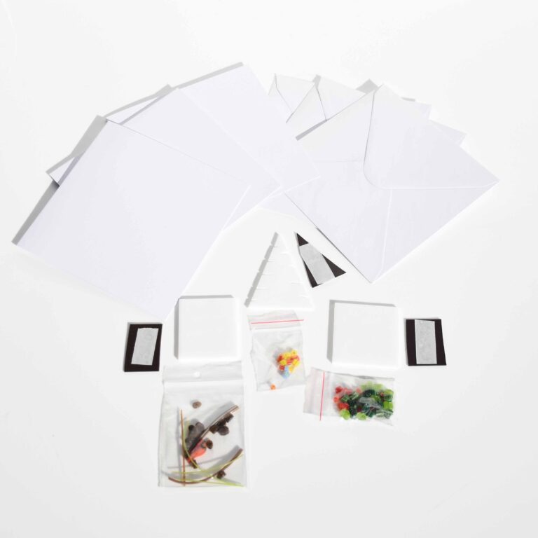 Project Kits - 3 Fridge Magnets Christmas Greeting Card - 90COE
