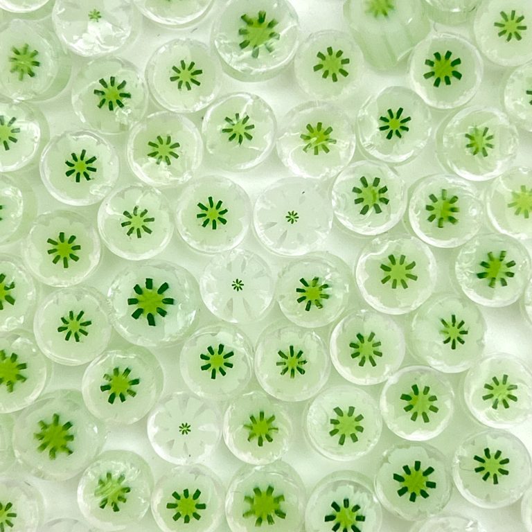 Murrine - Flowers - White Primrose - 96COE