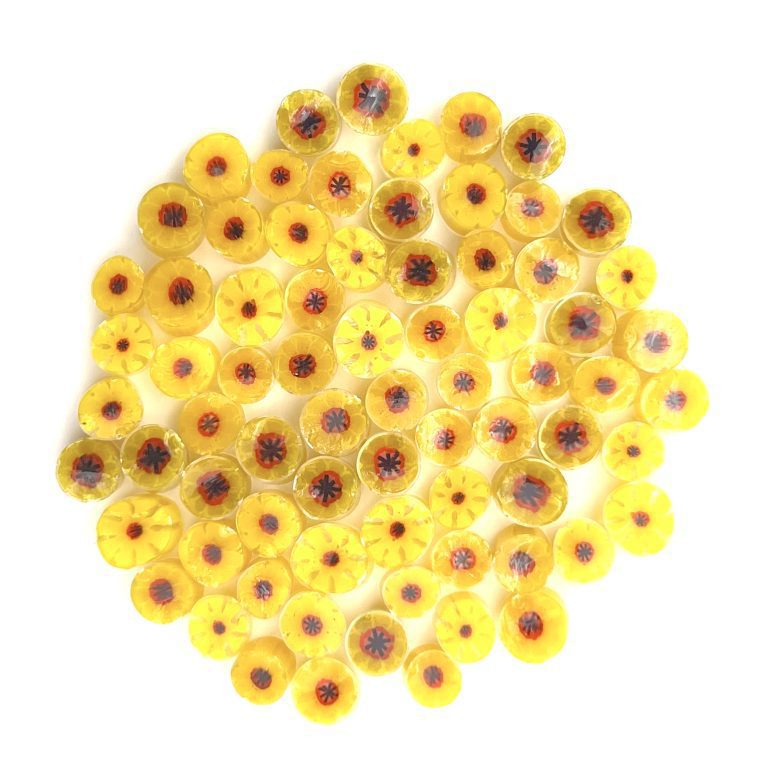 Murrine - Flowers - Yellow Primrose - 96COE