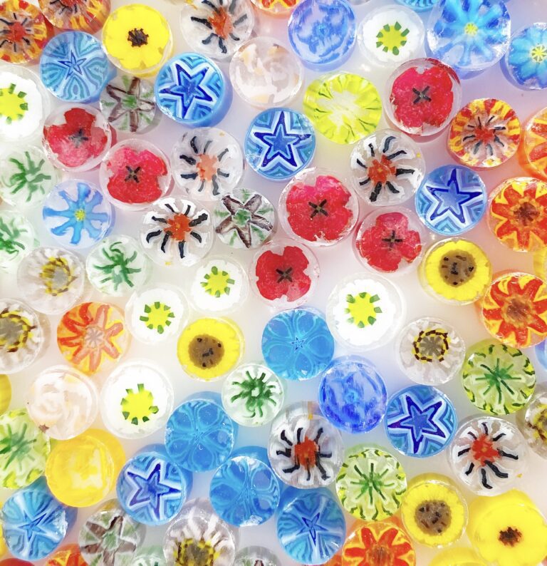 Murrine - Flowers - Large Mix- 96COE