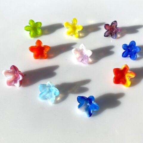 Lampwork - Star Flowers - 96COE