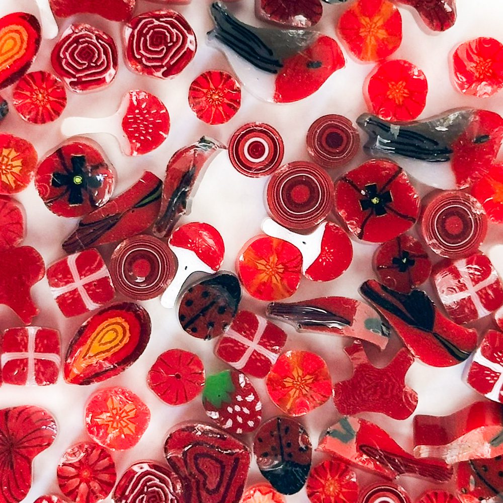 Murrine - Red Mix - 96COE