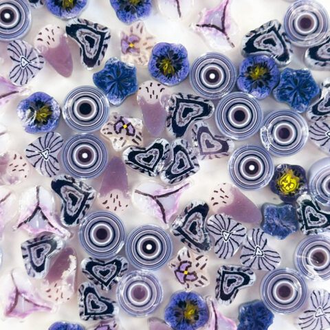 Murrine - Violet Mix - 96COE