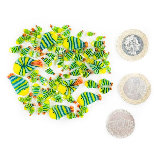 Murrine - Mixed Sizes - Harlequin Fish - 90COE