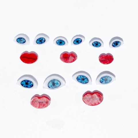 XL Murrine - Blue Eyes and Red Lips - 90COE