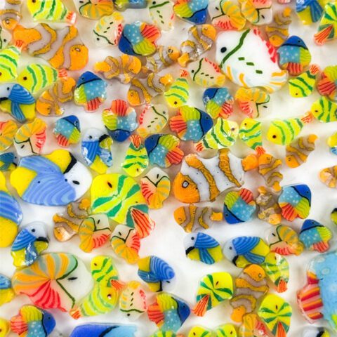 Murrine – Mixed Size – Tropical Fish – 96COE