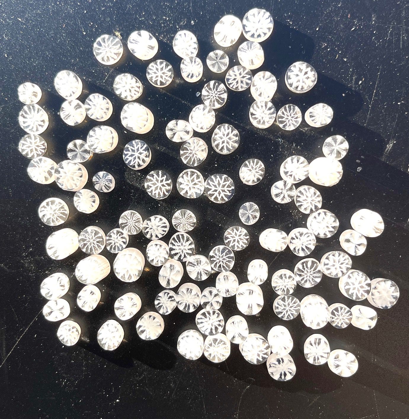 Murrine - Christmas - Snowflake - 90COE