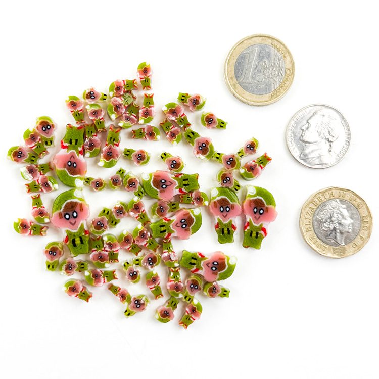 Murrine - Mix Size - Psycho Elf - 90COE - 1oz - Image 3