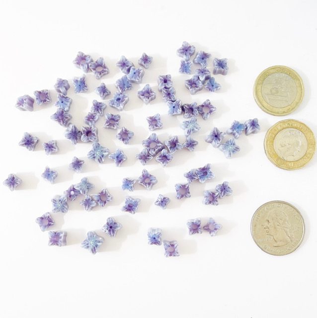 Curious Blue Purple Flower - 90COE - 25g