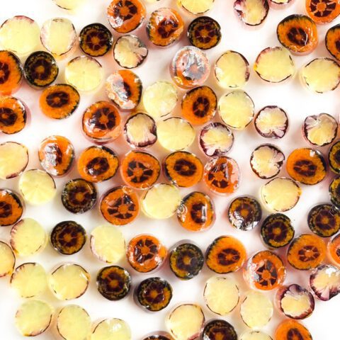 Murrine – Float Glass – Fire Flower