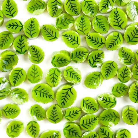 Murrine – Leaves – Rose – 90COE