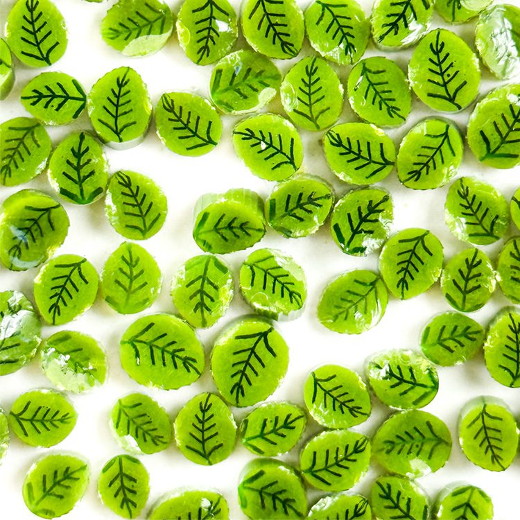 Murrine – Leaves – Rose – 90COE