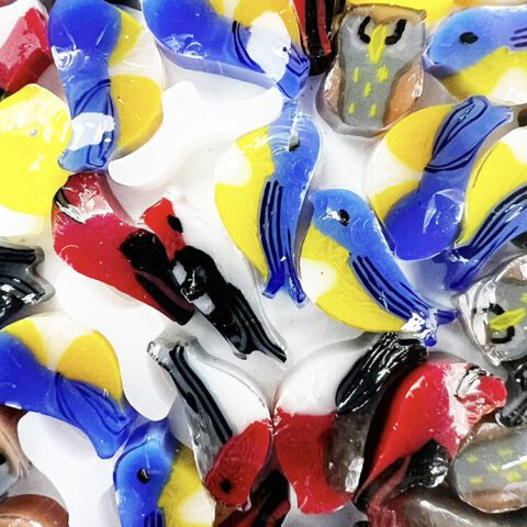 Murrine - Birds Mix - 96COE