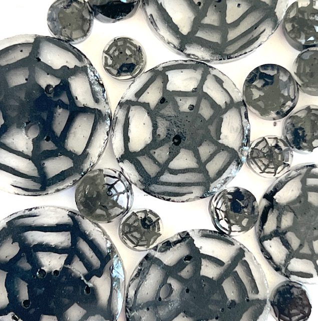 Murrine - Spiderwebs Mixed Sizes - 90COE