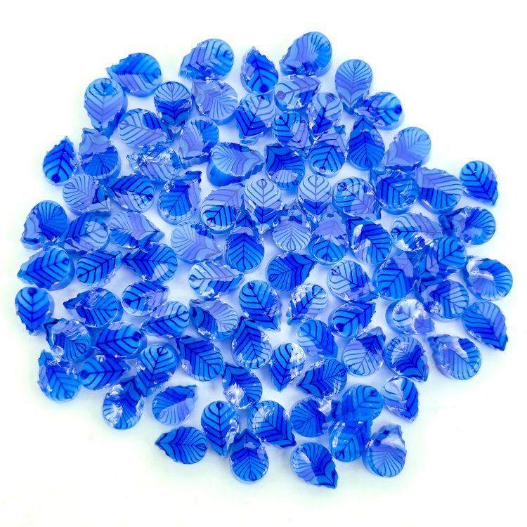 Murrine - Leaves - Blue - 96COE