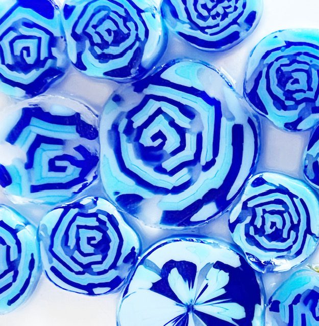 XL Murrine - Blue Rose - 96COE