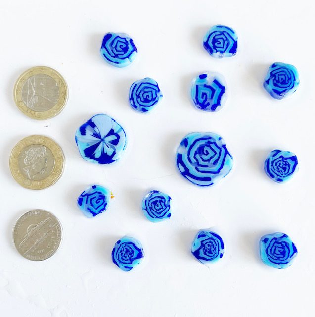 XL Murrine - Blue Rose - 96COE