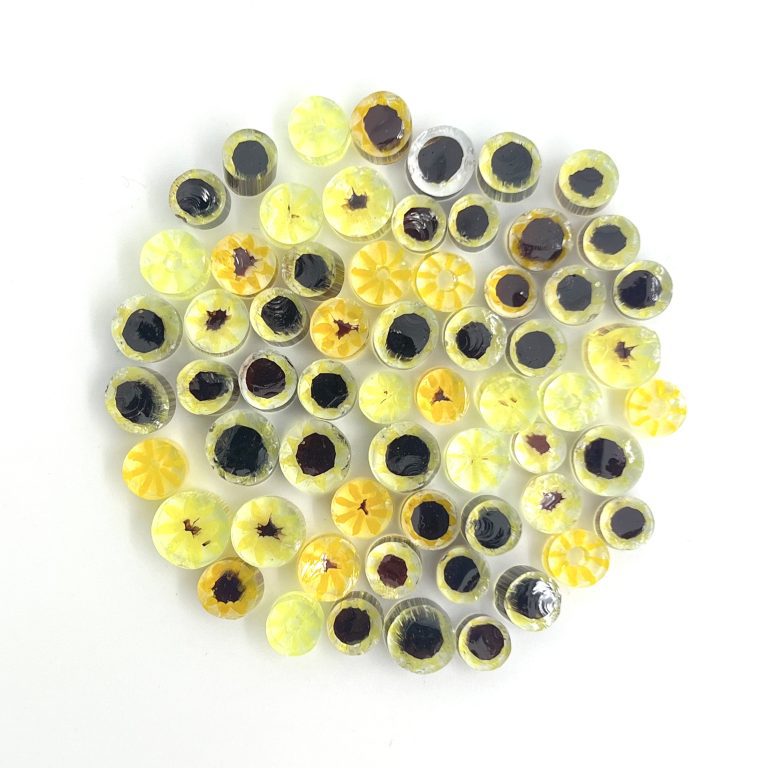 Murrine - Float Glass - Sunflower