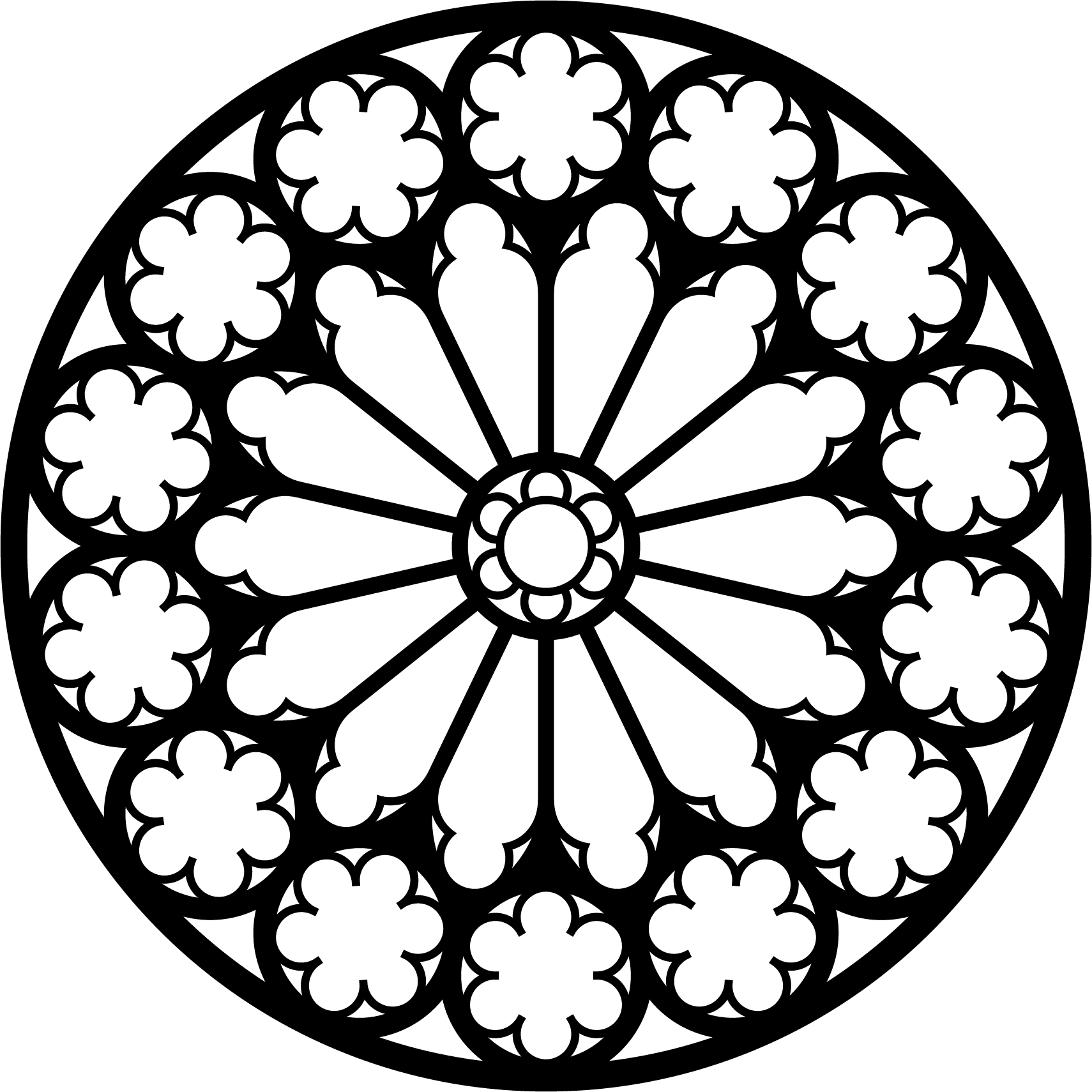 10 Stained Glass Window Decals - Fusing Decals by Jamaison - Image 10