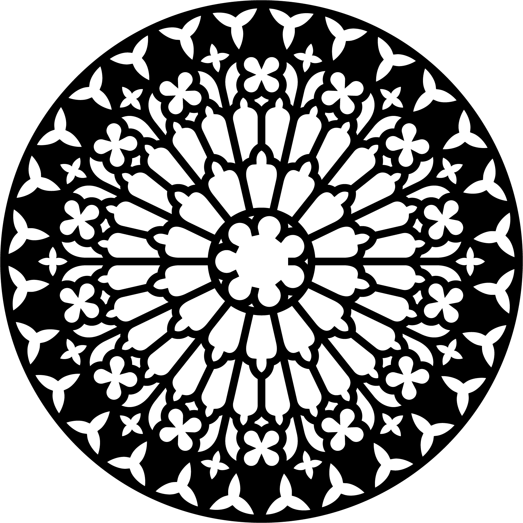 10 Stained Glass Window Decals - Fusing Decals by Jamaison - Image 9