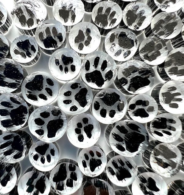 Murrine - Animals - Paw Print - 96COE