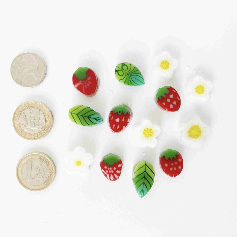 XL Murrine - Strawberry Plant Mix - 96COE