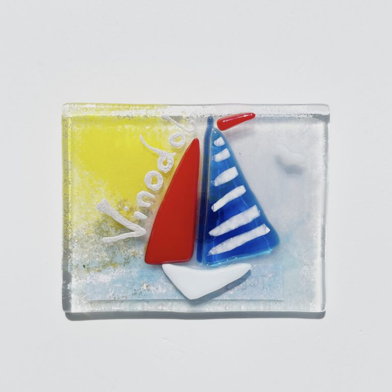Fused Glass Art Fridge Magnets