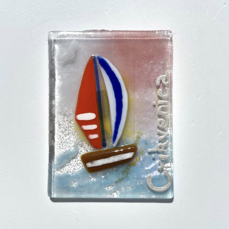 Fused Glass Art Fridge Magnets