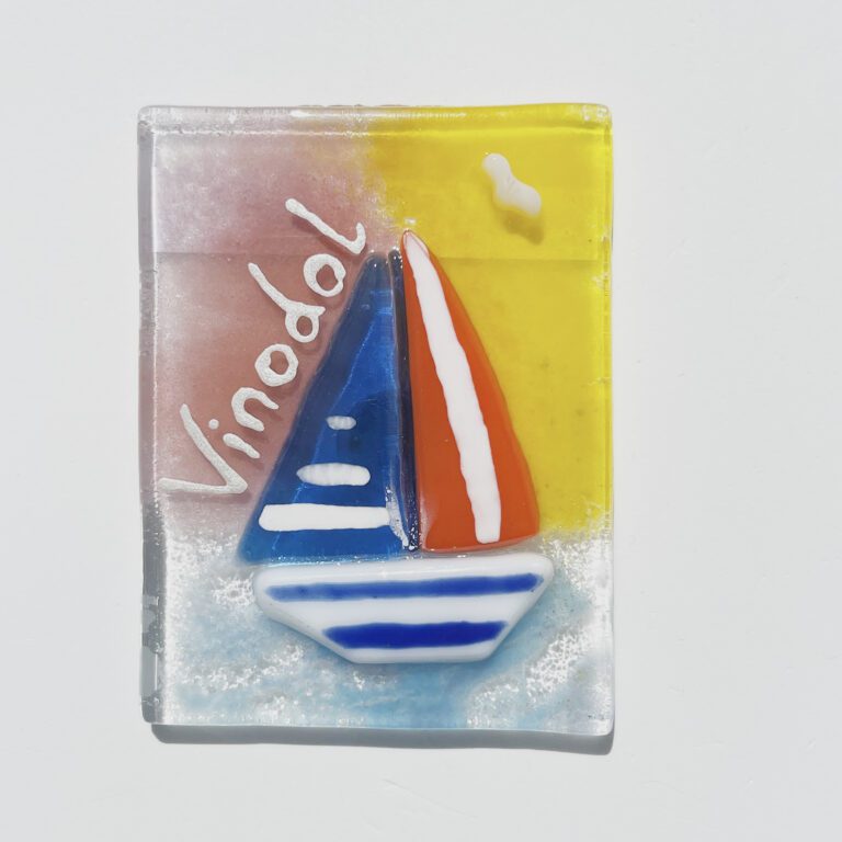 Fused Glass Art Fridge Magnets